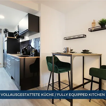 Rtr - Fuer Bis Zu 2 Personen - Voll Ausgestattet - Balkon - Zentral Limbecker Platz - Messe - Uniklinikum - Smart Tv - Modern Essen