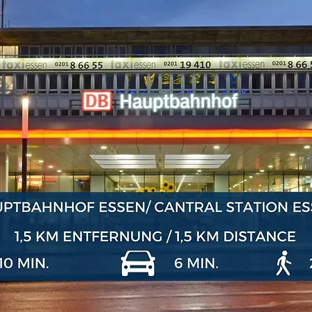 Rtr - Für Bis Zu 2 Personen - Voll Ausgestattet - Balkon - Zentral Limbecker Platz - Messe - Uniklinikum - Smart Tv - Modern Apartment Essen