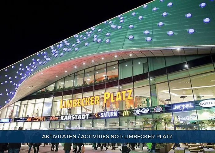 Rtr - Fuer Bis Zu 2 Personen - Voll Ausgestattet - Balkon - Zentral Limbecker Platz - Messe - Uniklinikum - Smart Tv - Modern Διαμέρισμα Έσσεν