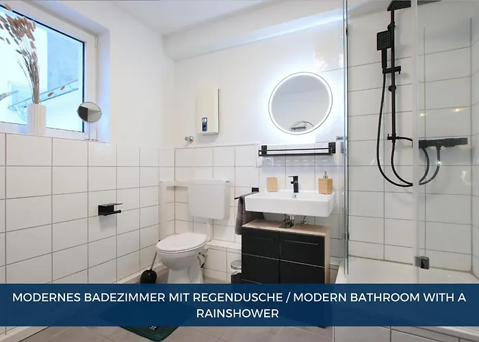 Rtr - Fuer Bis Zu 2 Personen - Voll Ausgestattet - Balkon - Zentral Limbecker Platz - Messe - Uniklinikum - Smart Tv - Modern