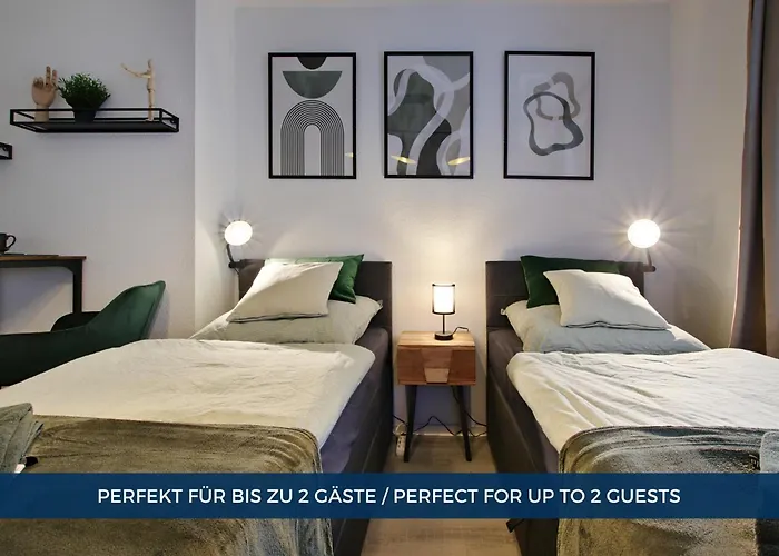 Lejlighed Rtr - Fuer Bis Zu 2 Personen - Voll Ausgestattet - Balkon - Zentral Limbecker Platz - Messe - Uniklinikum - Smart Tv - Modern *