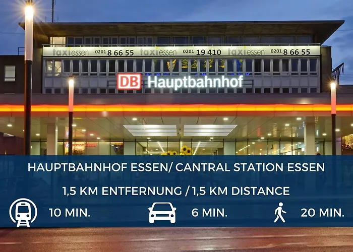 Rtr - Fuer Bis Zu 2 Personen - Voll Ausgestattet - Balkon - Zentral Limbecker Platz - Messe - Uniklinikum - Smart Tv - Modern Διαμέρισμα Έσσεν